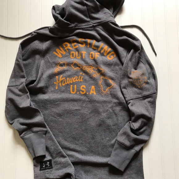 Under Armour Other - UNDER ARMOUR  Hawaii Wrestling Full Zip Hoodie!  M